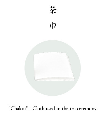 "Chakin" - Cloth used in the tea ceremony